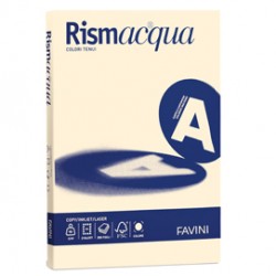 Carta RISMACQUA 140gr A4 200fg camoscio 02 FAVINI