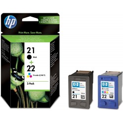 HP Conf. 2 cartucce inkjet...